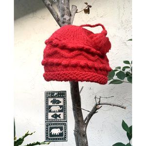 Monsoon - Adorable Toddler's Wool Beanie with Tassel (UK 2/4)